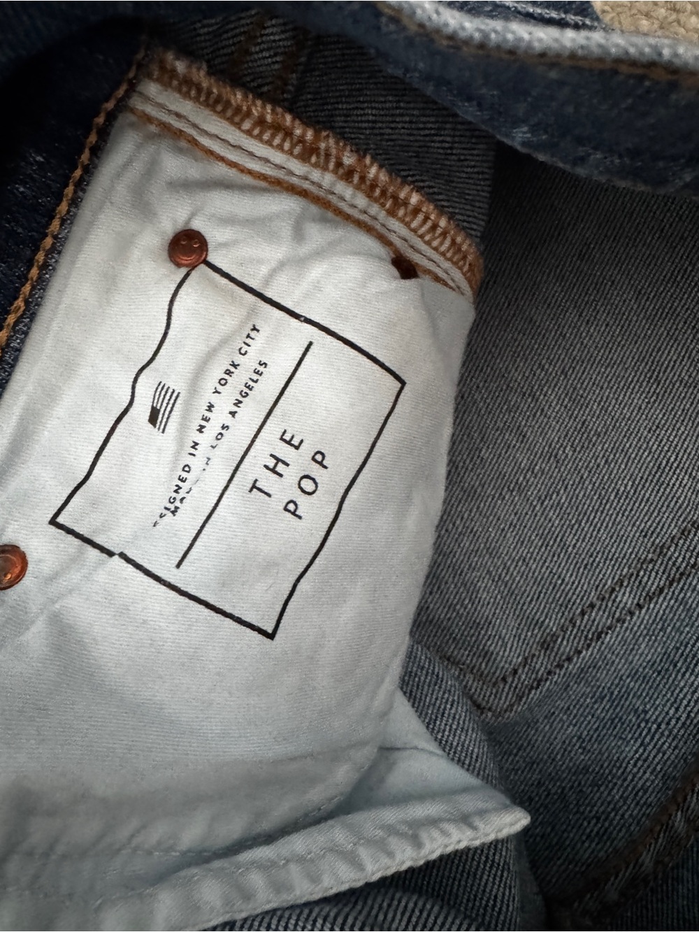 AYR Straight Leg Jeans in Medium Blue Wash - Picture 4 of 6